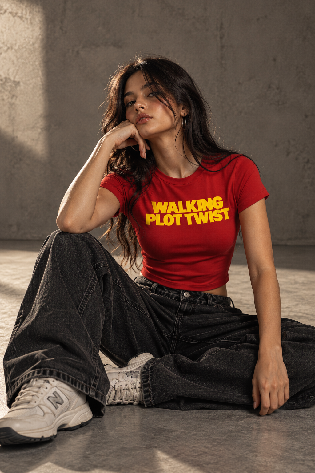 Plot Twist Baby Tee