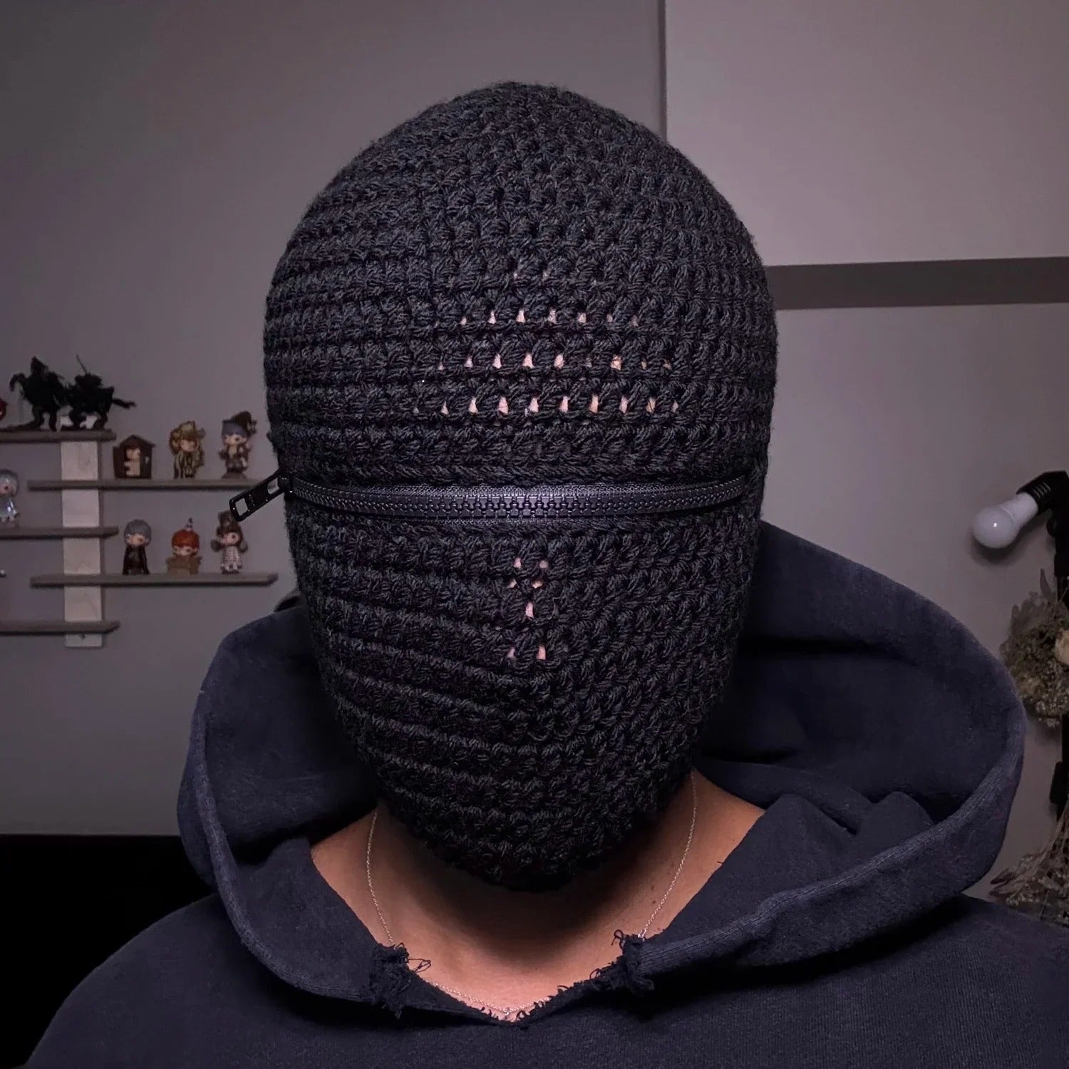Blackout Zipper Mask