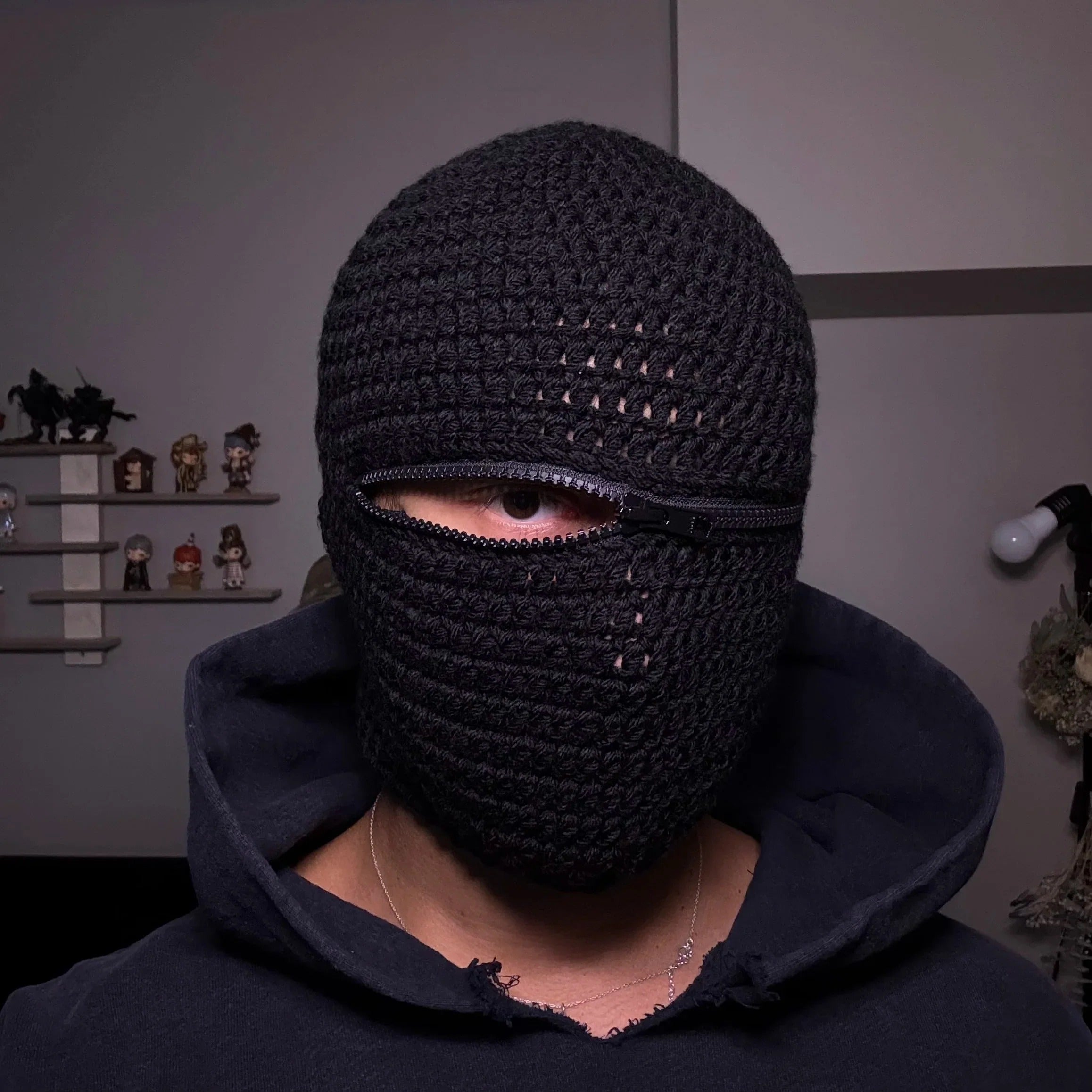 Blackout Zipper Mask